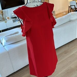 Banana republic red dress